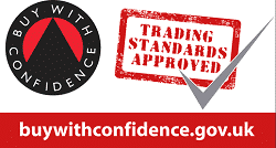 Buy with confidence logo