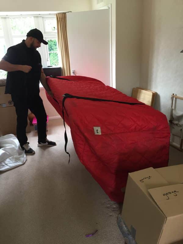 Fitting a sofa cover