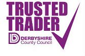 We are a Derbyshire Council Trusted Trader